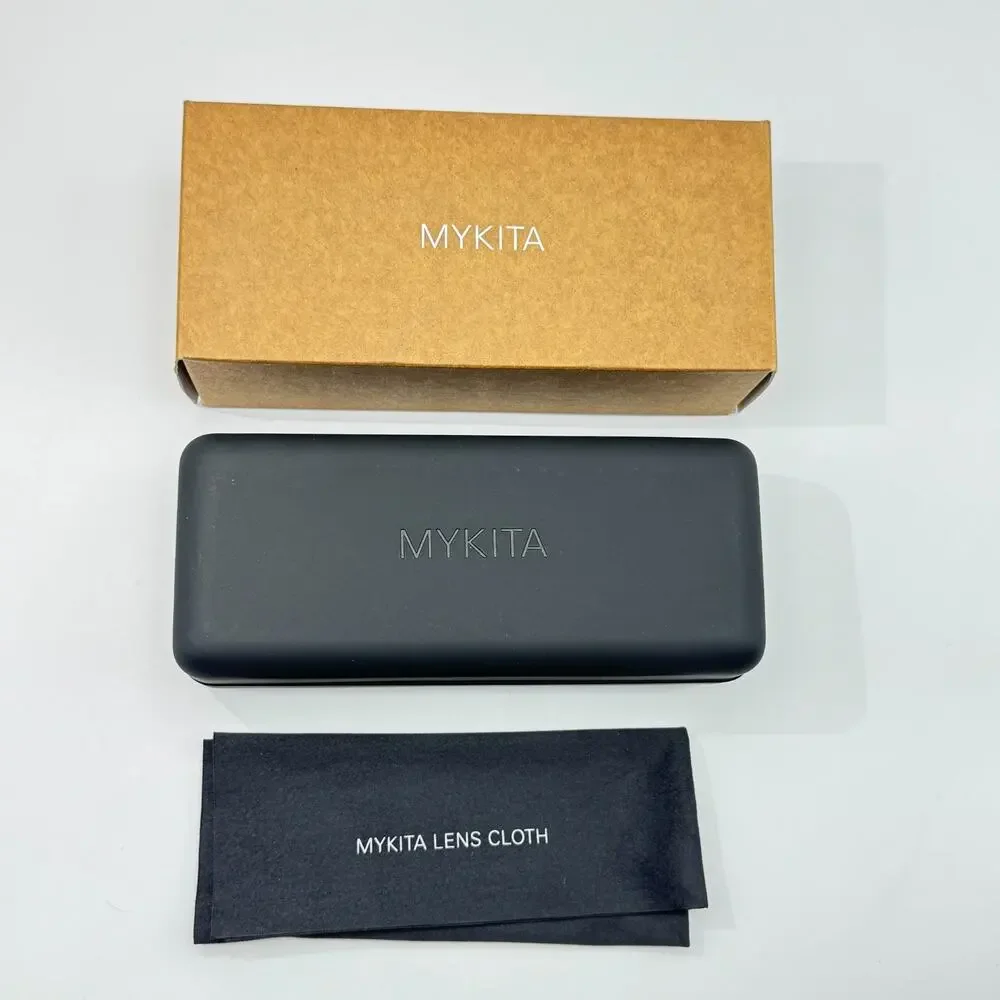 Mykita Sunglasses Studio 10.2 Col 342 Gold Cat Eye Butterfly Oversize Frame 62mm